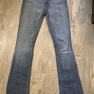 7 For All Mankind Mia Bootcut Women's Jeans Size 28 - Flaw